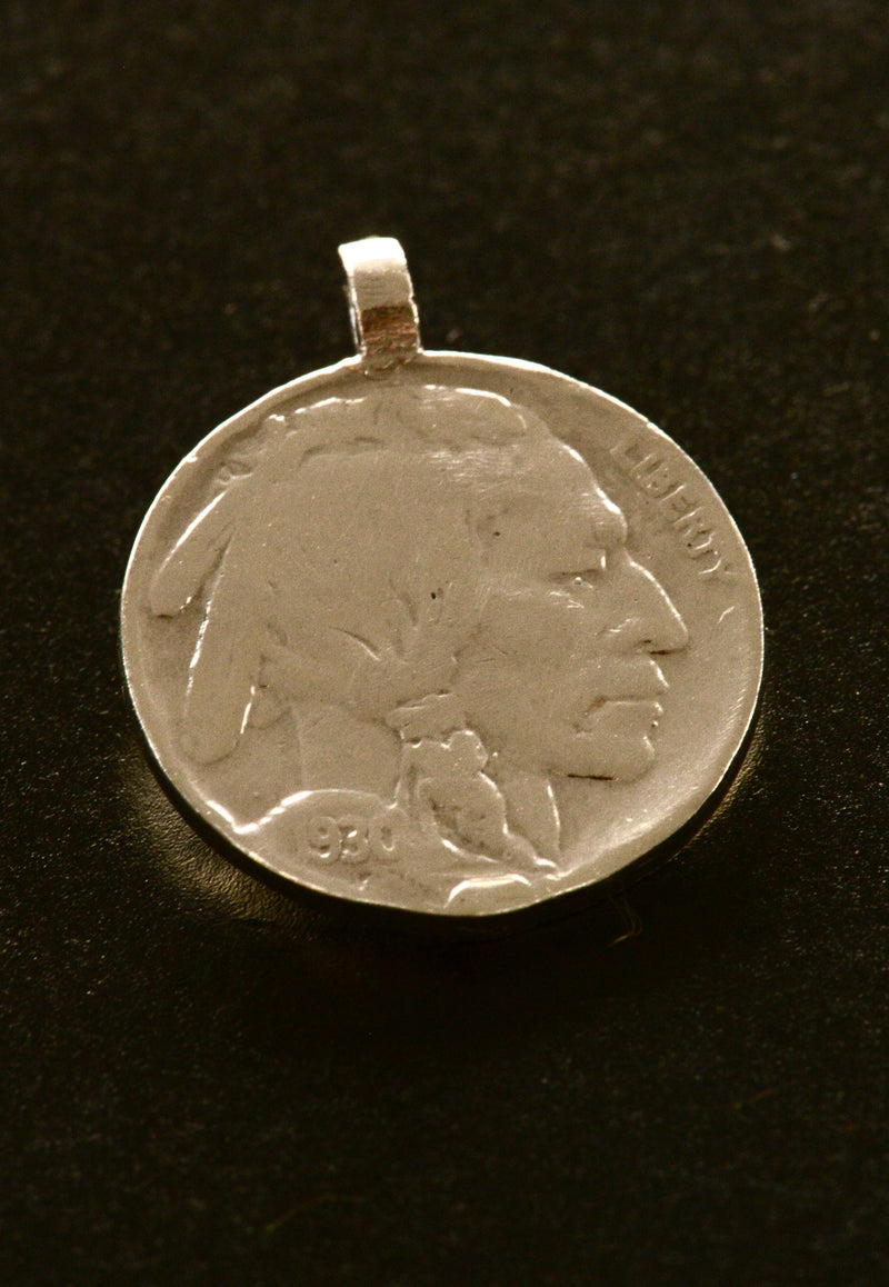 Buffalo Nickel - pendant only