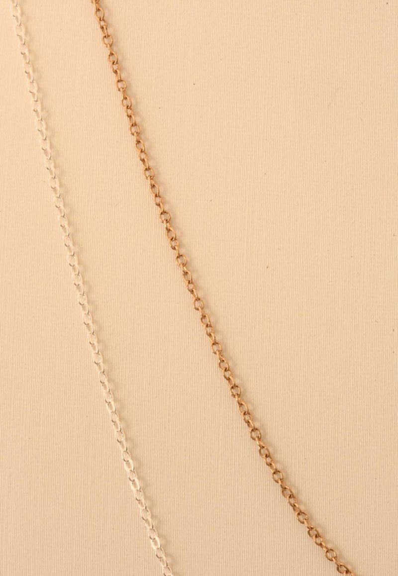 Standard Gold Filled and Sterling silver chain