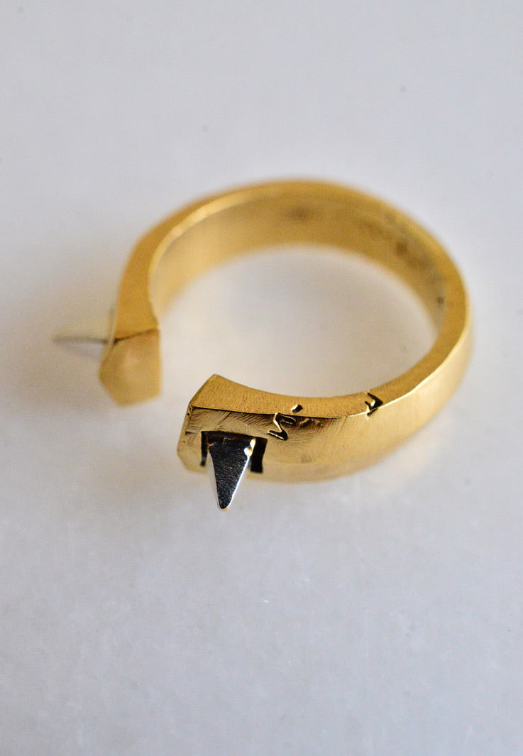 Spiked open ring