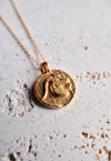 Zodiac coin necklace