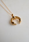 double serpent necklace