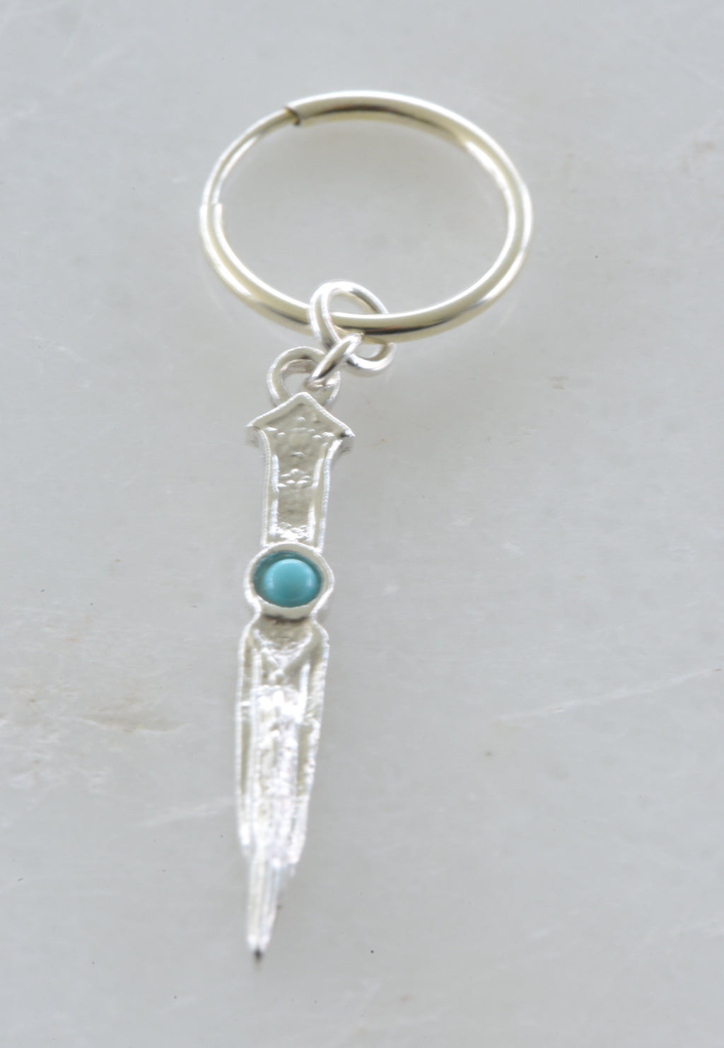 The Iconic Dagger Hoop - Blue Yonder Jewelry